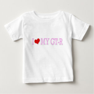 Ich Liebe mein GTR - Rosa Baby T-shirt