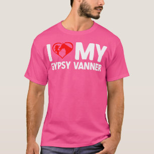 Ich liebe mein Gypsy Vanner Pferd Reiten T-Shirt