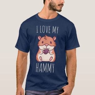 Ich Liebe mein Hamam Niedlich Hamster T-Shirt