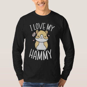 Ich Liebe mein Hammerbesitzer Fluffy Rodent Pet 1 T-Shirt