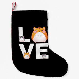 Ich Liebe mein Hamster Kleiner Weihnachtsstrumpf
