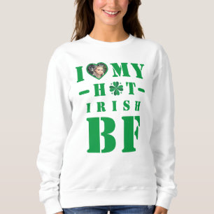 Ich Liebe mein heiß irischer Freund Sweatshirt