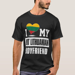 Ich Liebe mein heißer litauischer Freund T-Shirt