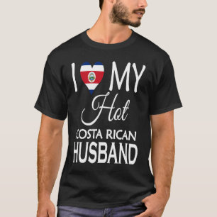 Ich Liebe mein heißes Costa Rica Ehemann Costa Ric T-Shirt