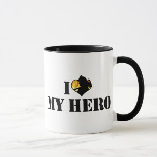 Ich Liebe mein Held Tasse