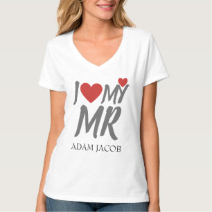 ICH LIEBE MEIN HERRN, PAAR KÜMMERN VORLAGE. T-Shirt
