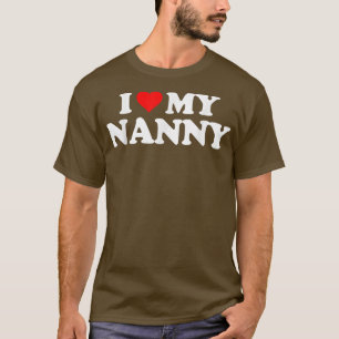 Ich liebe mein Herz NANNY  T-Shirt