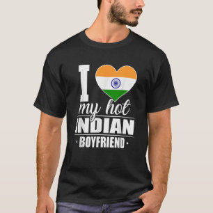 Ich Liebe mein Hot Indian Boyfriend Shirt Indien