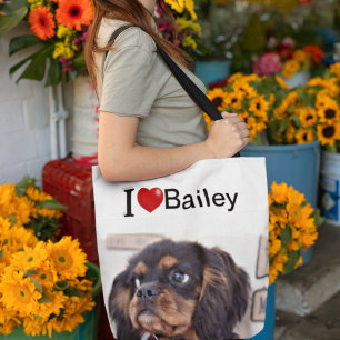 Ich Liebe Mein Hund personalisiertes Foto