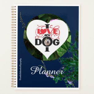 "ICH LIEBE MEIN HUND" PLANER