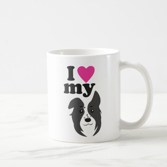 Ich Liebe mein Hund! Tasse (Rechts)