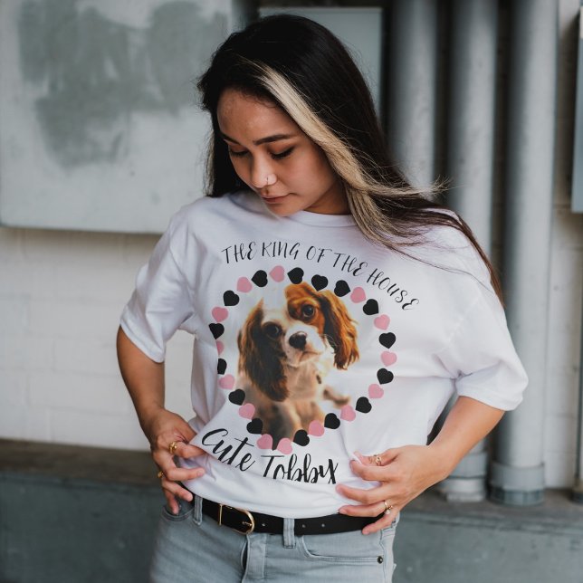 Ich Liebe mein Hundekatzenherz als Foto T-Shirt (Von Creator hochgeladen)