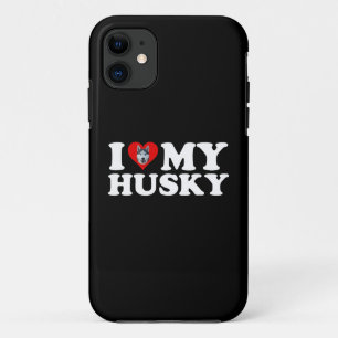 Ich Liebe mein Husky Case-Mate iPhone Hülle