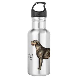 Ich Liebe mein Irisch Wolfhound Edelstahlflasche