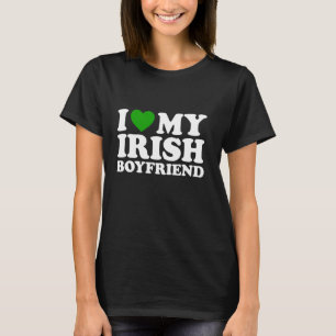 Ich Liebe Mein irischer Freund, ich höre meinen Ju T-Shirt