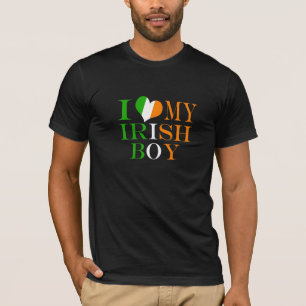 Ich Liebe mein irischer Junge T-Shirt