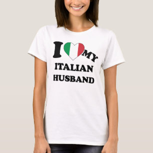 Ich Liebe mein italienischer T - Shirt