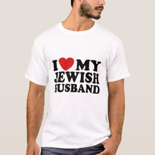 Ich Liebe Mein jüdisches Ehemann T-Shirt