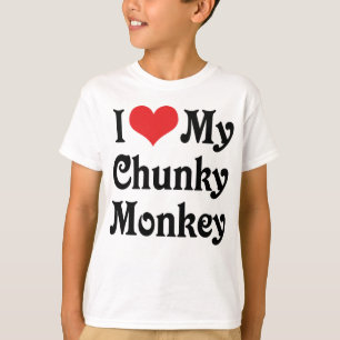 Ich Liebe mein kalter Affe T-Shirt