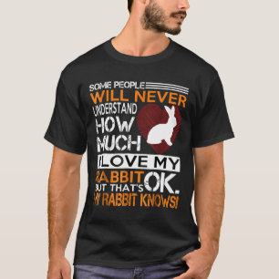 Ich Liebe mein Kaninchenhemd T-Shirt
