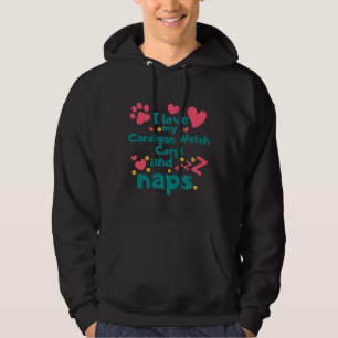 Ich Liebe mein Kardigan Walisisch Corgi und Nicker Hoodie
