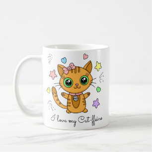 Ich Liebe mein Katzenffein Kaffeetasse