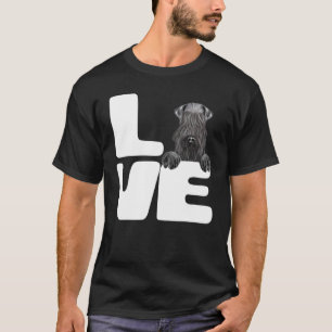 Ich Liebe mein Kerry Blue Terrier Dog T-Shirt