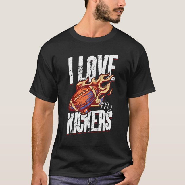 Ich Liebe mein Kickers Fantasy Football T-Shirt (Vorderseite)