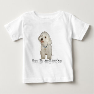 Ich Liebe mein kleiner weißer Hund - Havanese Baby T-shirt