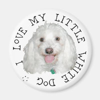 Ich Liebe mein kleiner weißer Hund (Rescue)