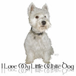 Ich Liebe mein kleiner weißer Hund - Westie Freistehende Fotoskulptur<br><div class="desc">Jedes Design ist auf allen Zazzle-Produkten erhältlich. Blättern Sie auf der Seite dieses Produkts zu diesem Design übertragen und wählen Sie Ihr Lieblingsprodukt aus. Sie können Ihre Auswahl auch mit unserem Texteditor anpassen. Es gibt viele wunderbare Schriftart,  aus denen Sie wählen können. Vielen Dank!</div>