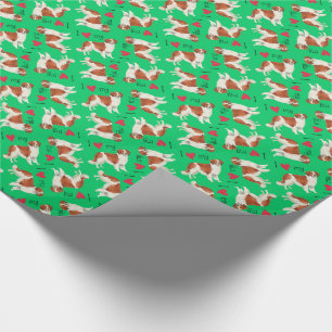 Ich Liebe mein Kooikerhondje Geschenkpapier