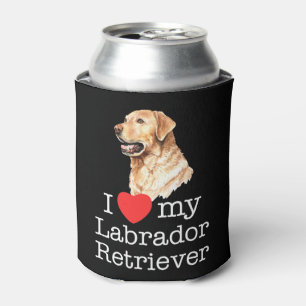 Ich Liebe mein Labrador Retriever Dosenkühler