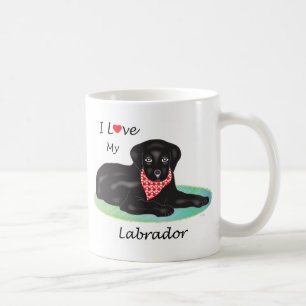 Ich Liebe mein Labrador Tasse