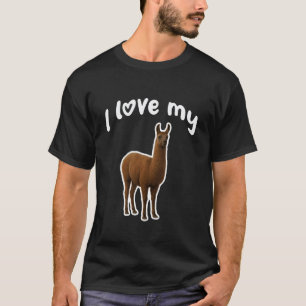 Ich liebe mein Lama T-Shirt