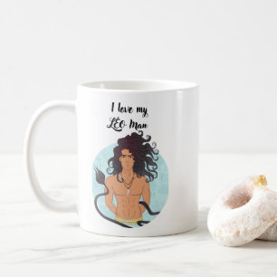 Ich Liebe mein Leo Man Kaffeetasse
