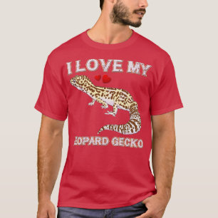 Ich Liebe Mein Leopard Gecko T-Shirt