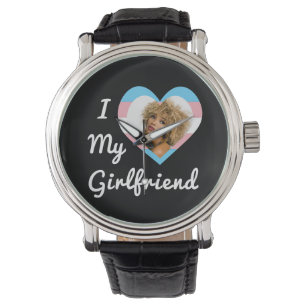 Ich Liebe mein LGBT-Trans-Prix-Foto meiner Freundi Armbanduhr
