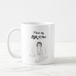 Ich Liebe mein Libra-Mann Kaffeetasse