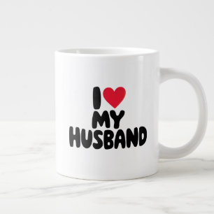 "Ich Liebe mein Mann - Romantisches Valentintagsge Jumbo-Tasse