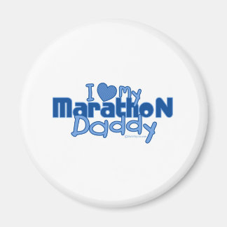 Ich Liebe Mein Marathon Daddy Magnet