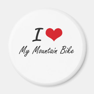 Ich Liebe mein Mountainbike Magnet