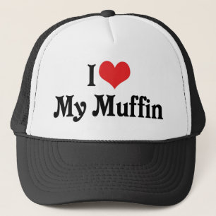 Ich liebe mein Muffin Truckerkappe