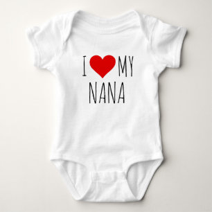 ICH LIEBE MEIN NANA-KÖRPER, ICH HABE MEIN NANA-GE BABY STRAMPLER