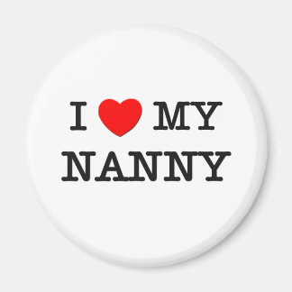 Ich Liebe mein NANNY Magnet