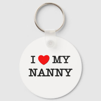 Ich Liebe mein NANNY Schlüsselanhänger