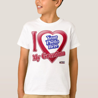 Ich Liebe mein Oma - Foto T-Shirt