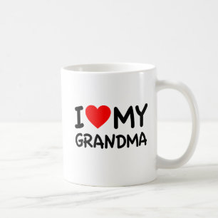 Ich Liebe mein Oma Kaffeetasse