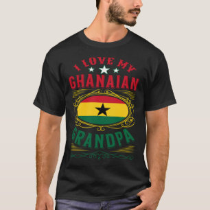 Ich Liebe mein Opa in Ghana T-Shirt