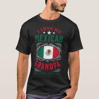 Ich Liebe mein Opa in Mexiko T-Shirt